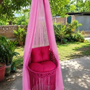 ১৯ ইন্চি বেবি দোলনা মশারী হুক ছিকল সহ